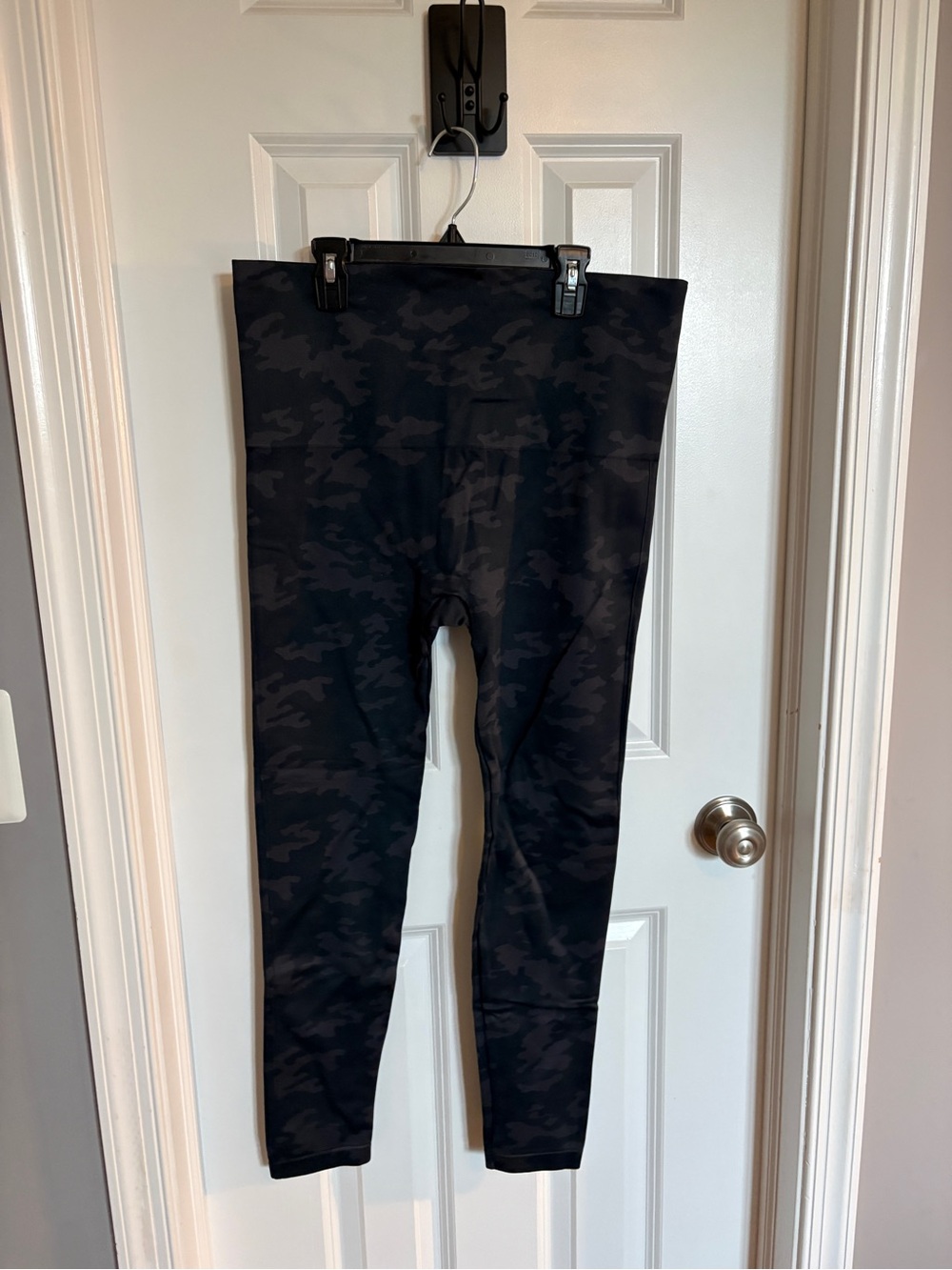 SPANX Black Camo Leggings
